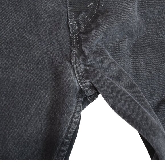Levi’s 560 Black Jeans W54 L30 Comfort Fit Relaxed Faded Black - Picture 5 of 10